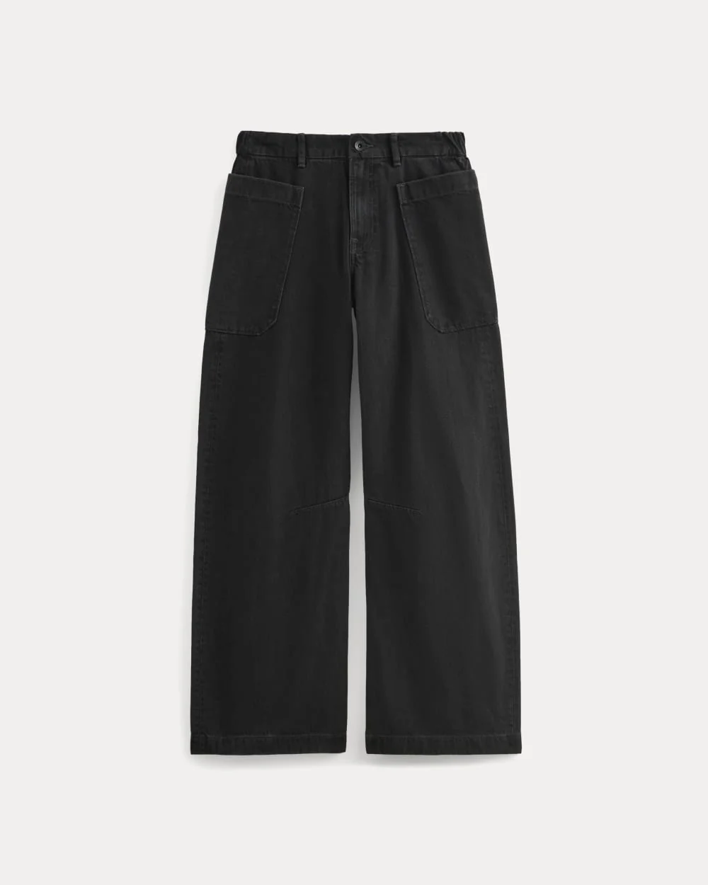 The Gardener Pull-On Jean | Washed Black
