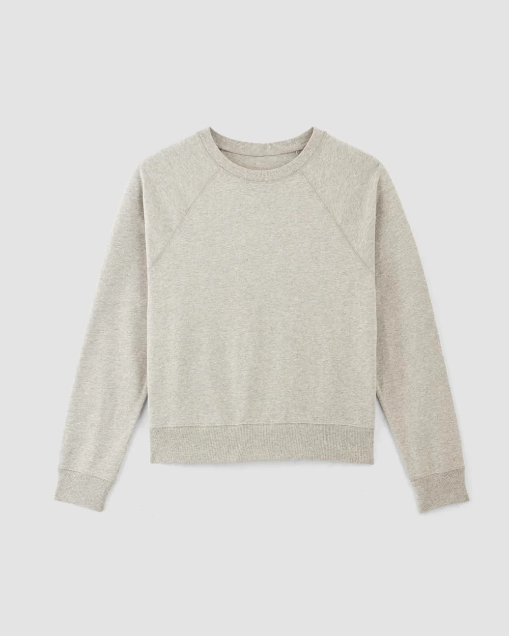 The Off-Duty Long-Sleeve Tee | Pale Heather Grey