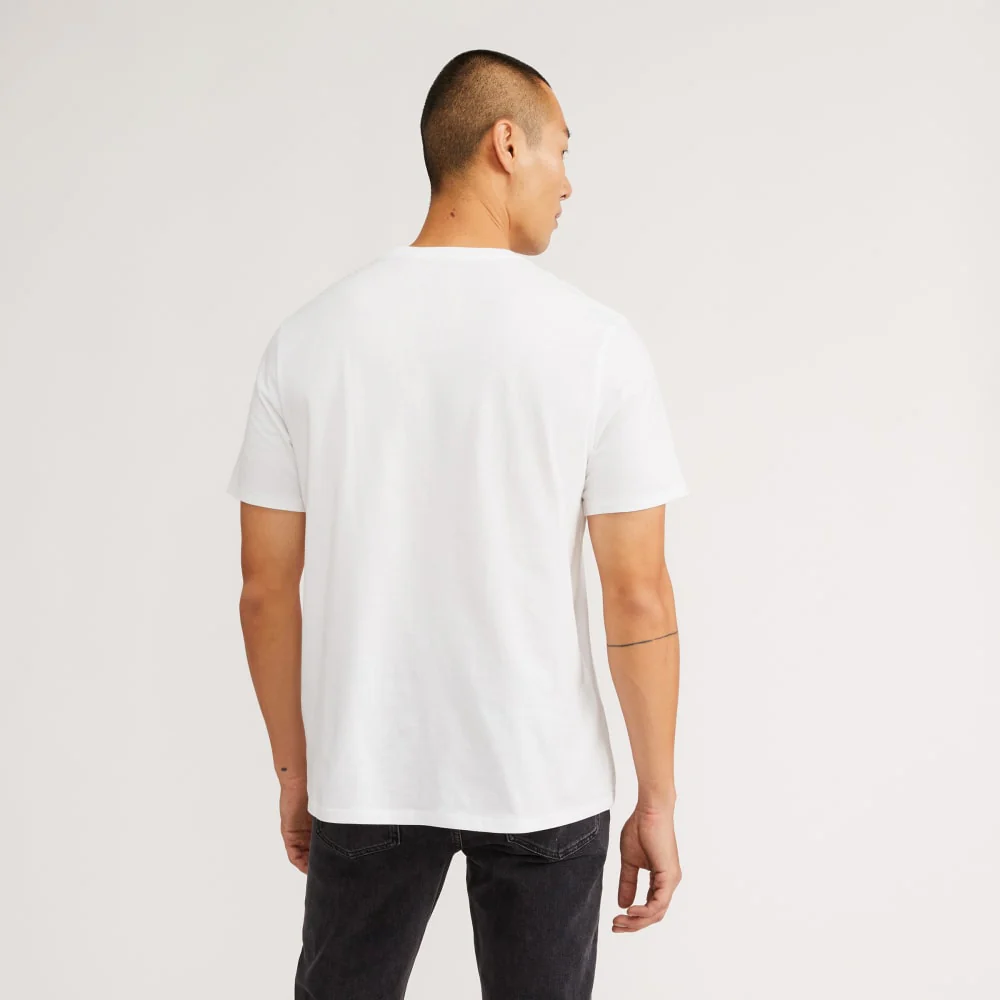 The Premium-Weight Pocket Tee | Uniform | White