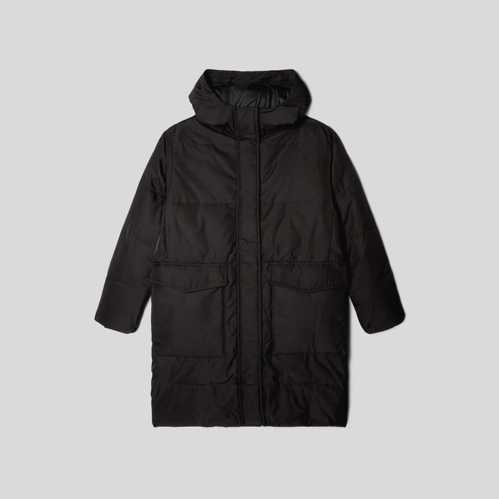 The Long Puffer | Black