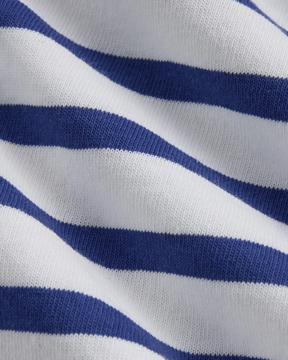 The Oversized Muscle Tee | Bone / Mazarine Blue