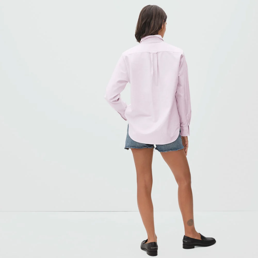 The Japanese Oxford Shirt | Pale Pink