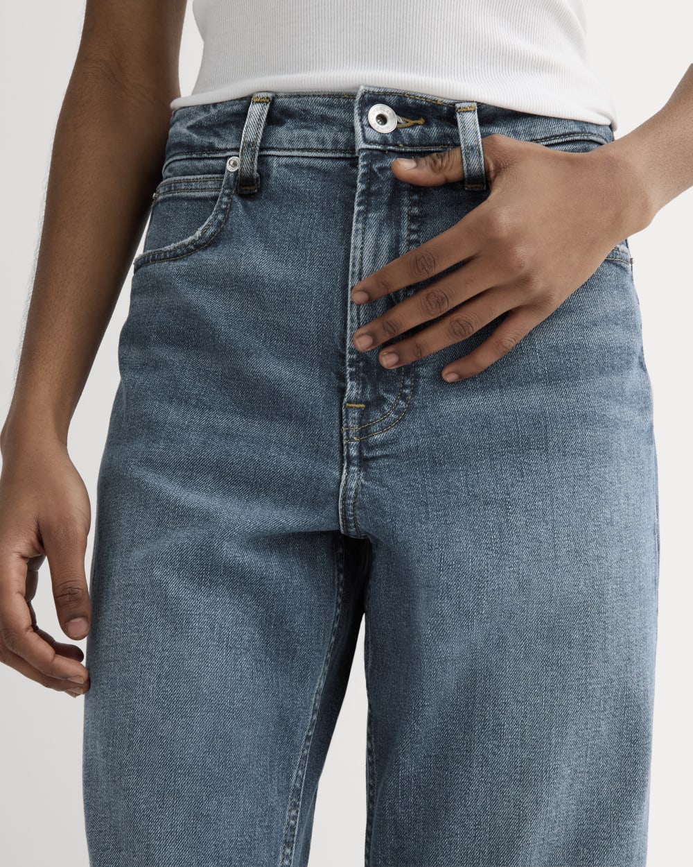 The Way-High® Jean 2.0 | Washed Indigo | 27.5” Inseam