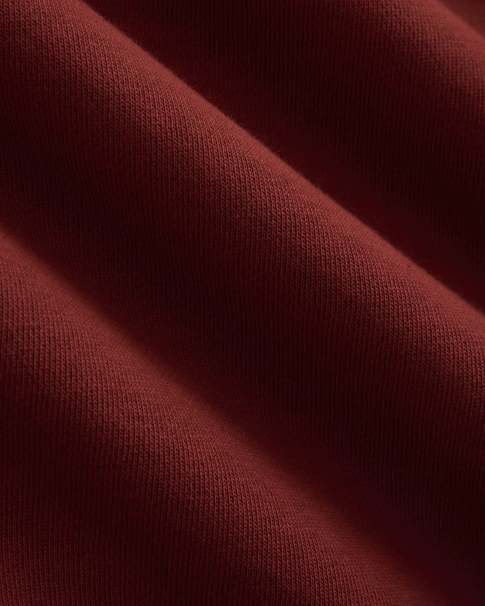 Luxe Fleece Full-Zip Cropped Hoodie | Merlot