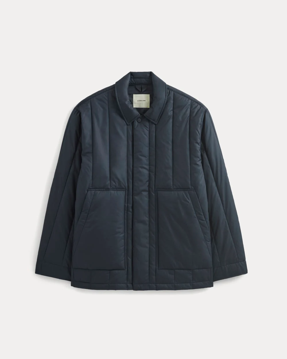 ReNew Vertical-Quilted Jacket | Navy