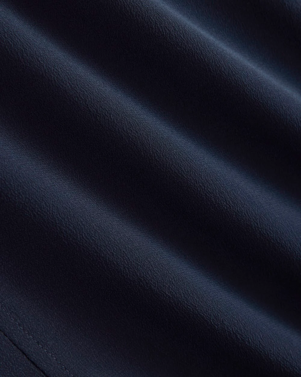 Dolman Top in Washable Silk | Navy