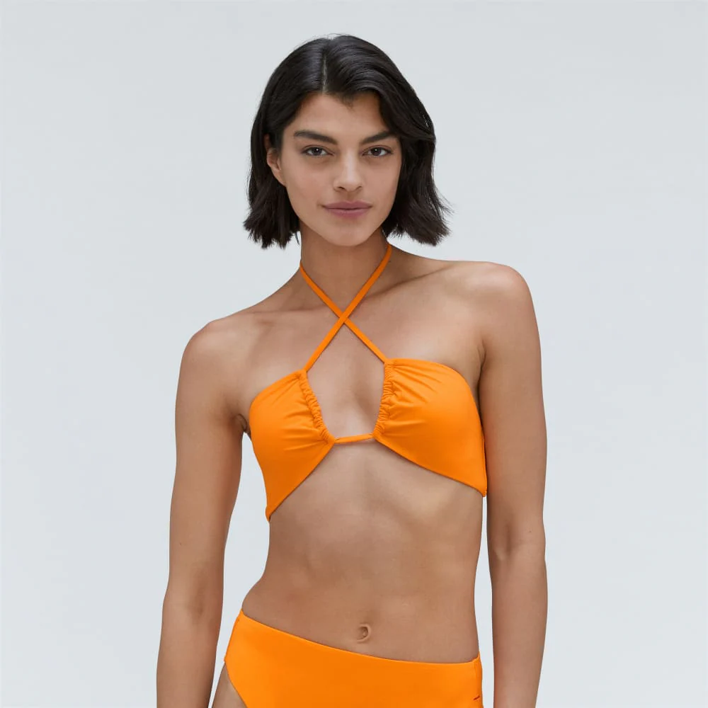 The String Bandeau Top | Turmeric