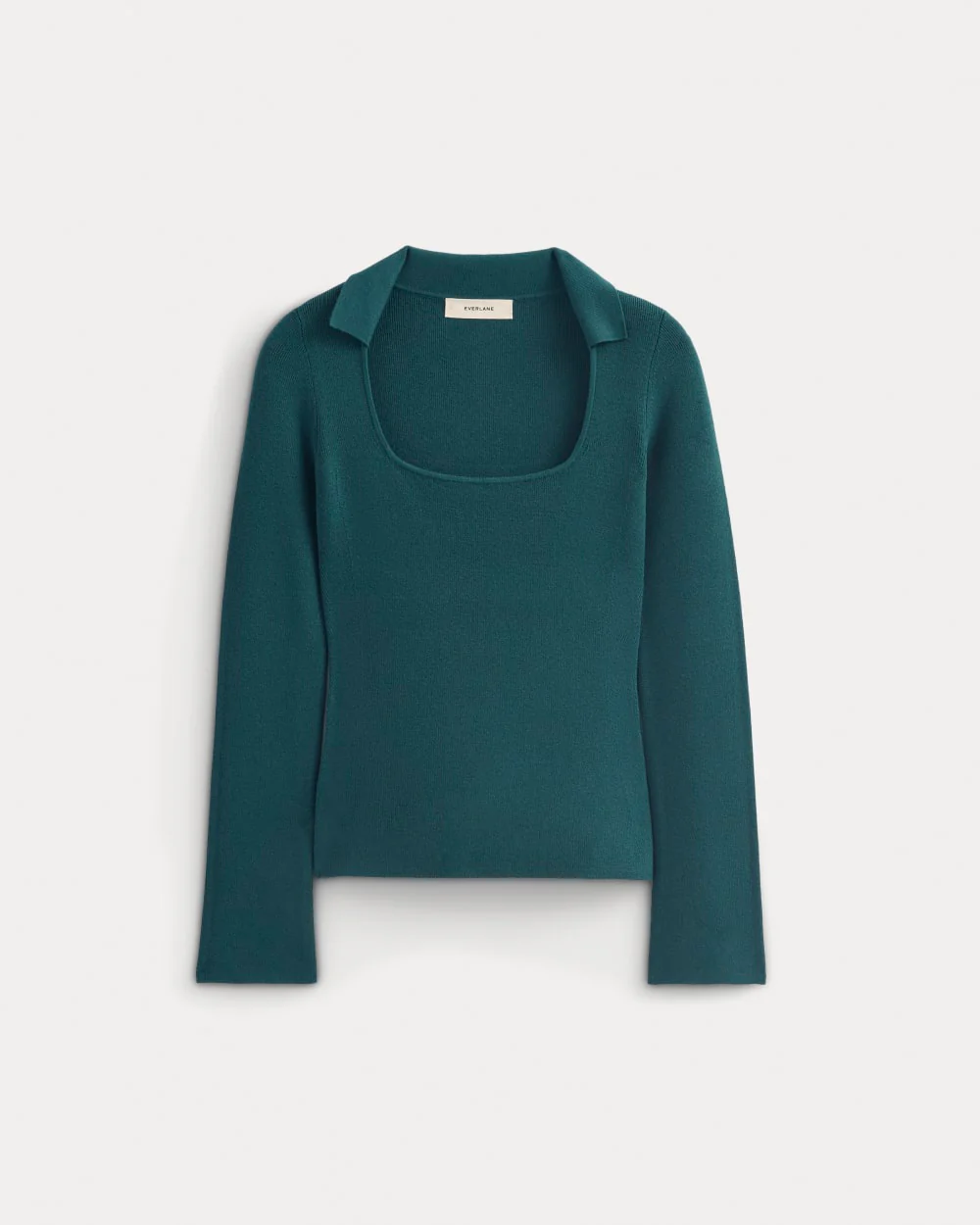 Knit Scoop-Neck Top | Reflecting Pond