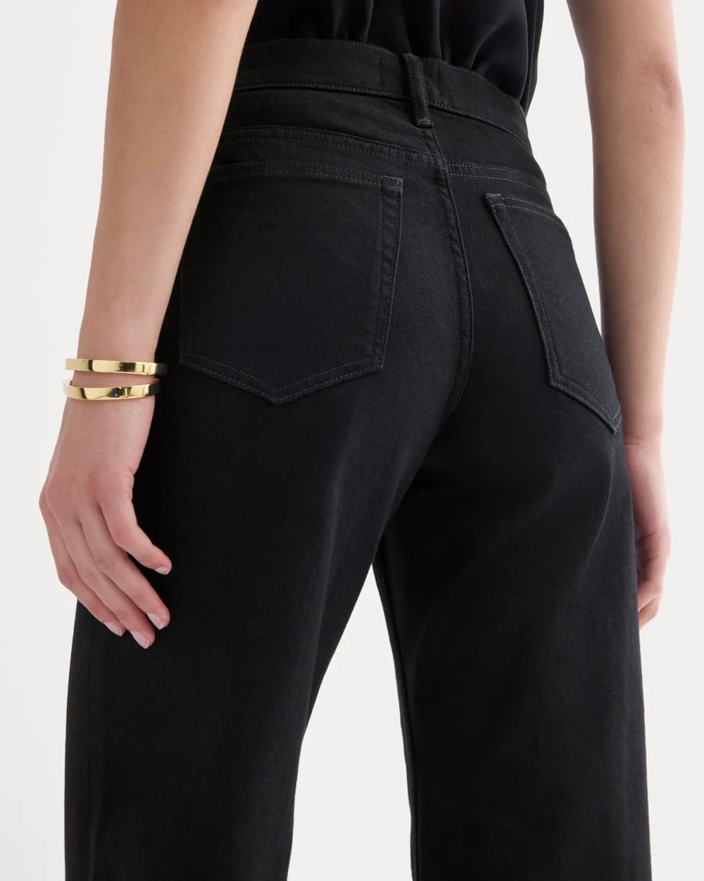 The Column Jean | Black | 33 Inseam