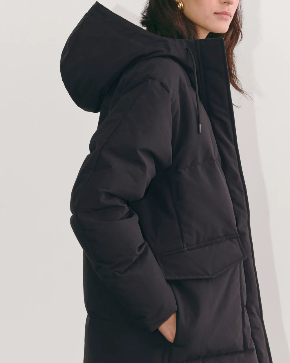 The Long Puffer | Black