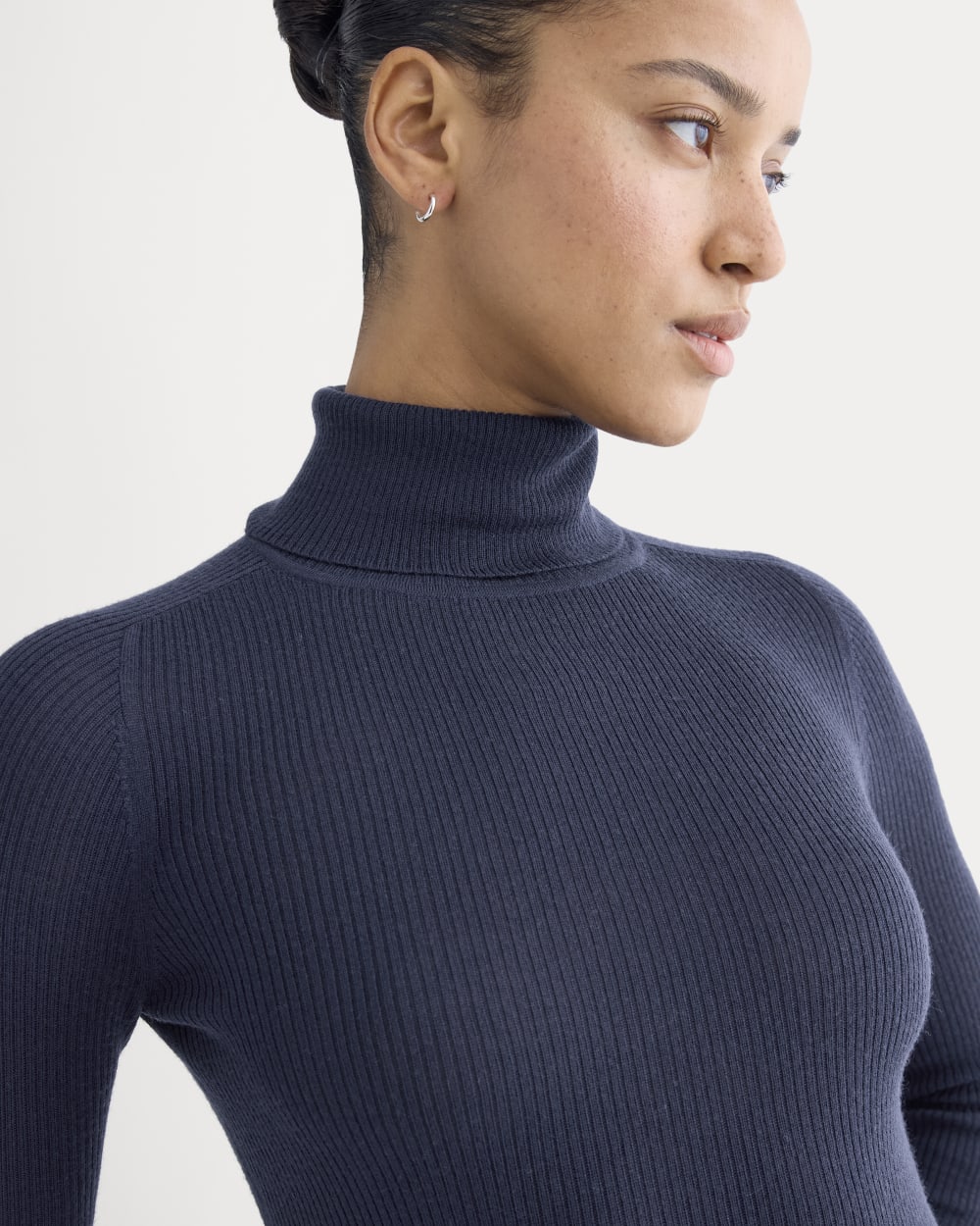 The Turtleneck in Ultrasoft Merino | Rich Navy