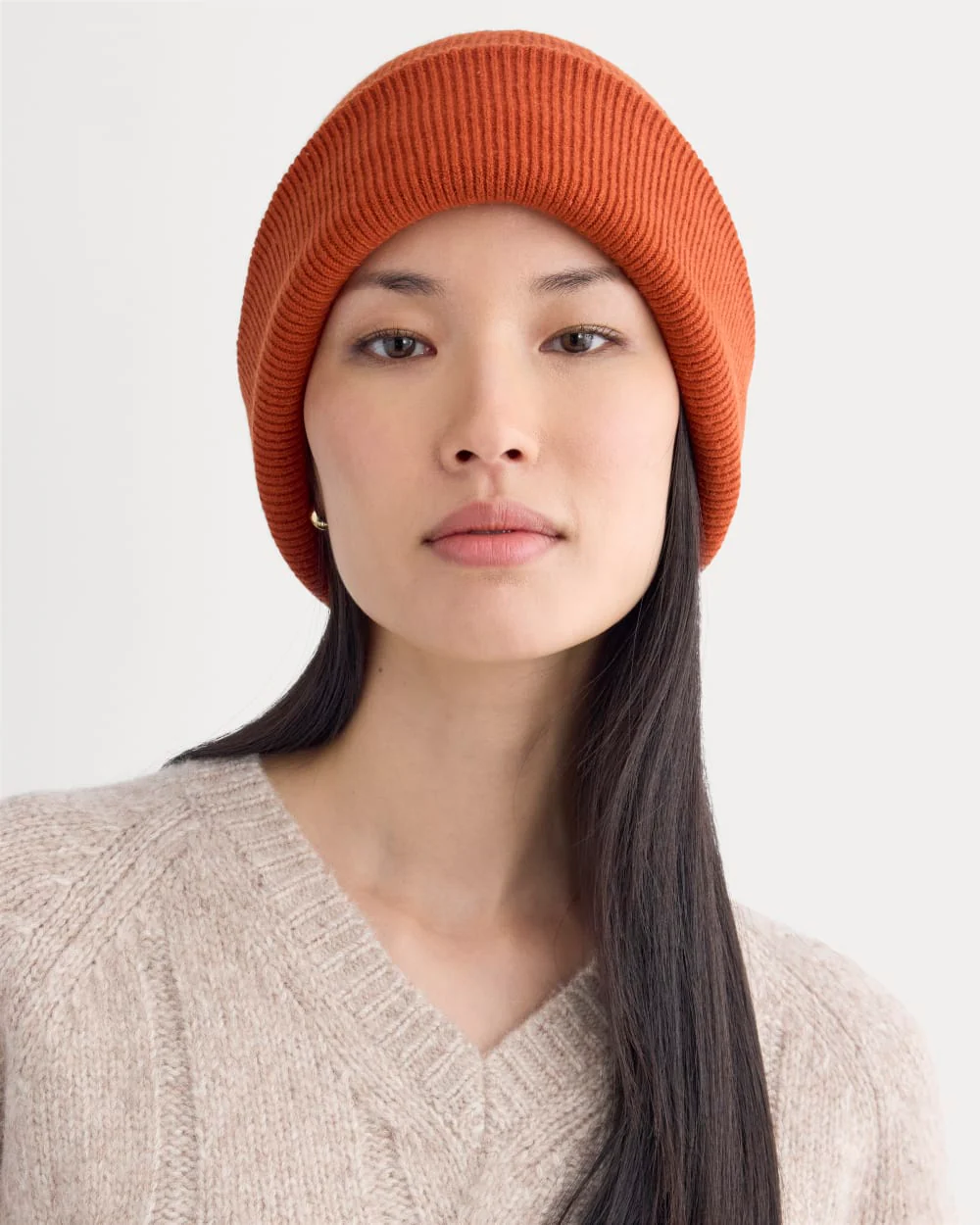 The Cabin Beanie | Rust