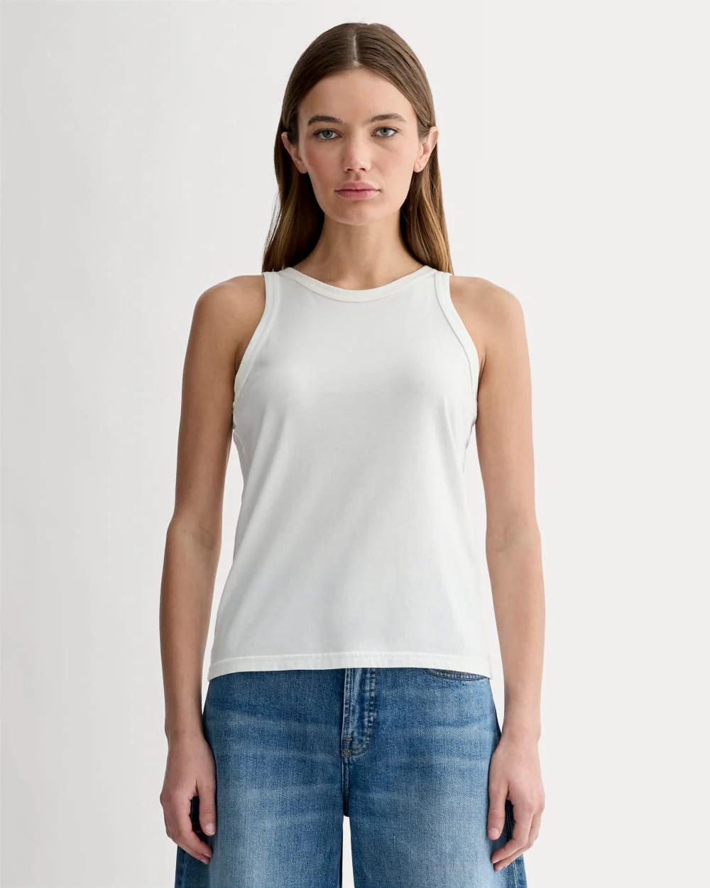 The Tank in Essential Cotton | White