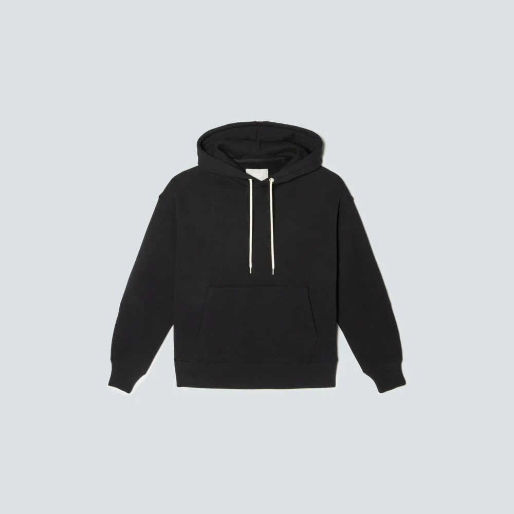 The Track Organic Cotton Popover | Black