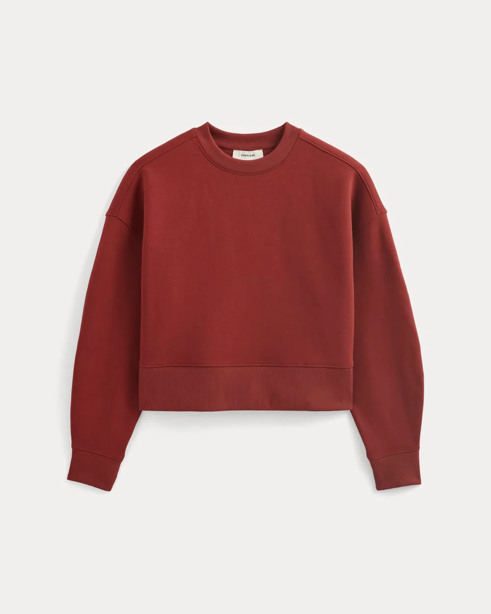 Luxe Fleece Sweatshirt | Merlot