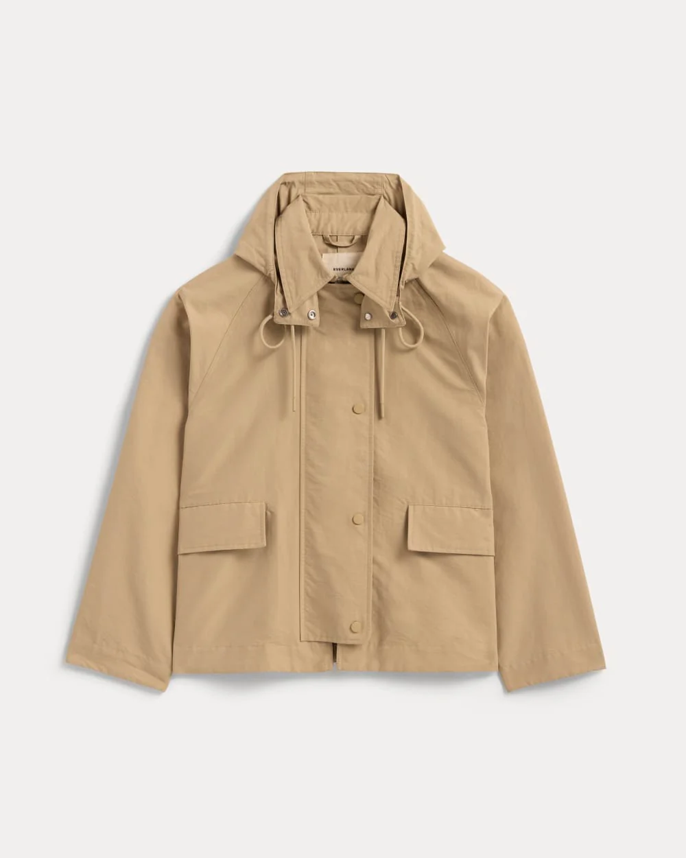 The Short Anorak | Trench Coat Khaki