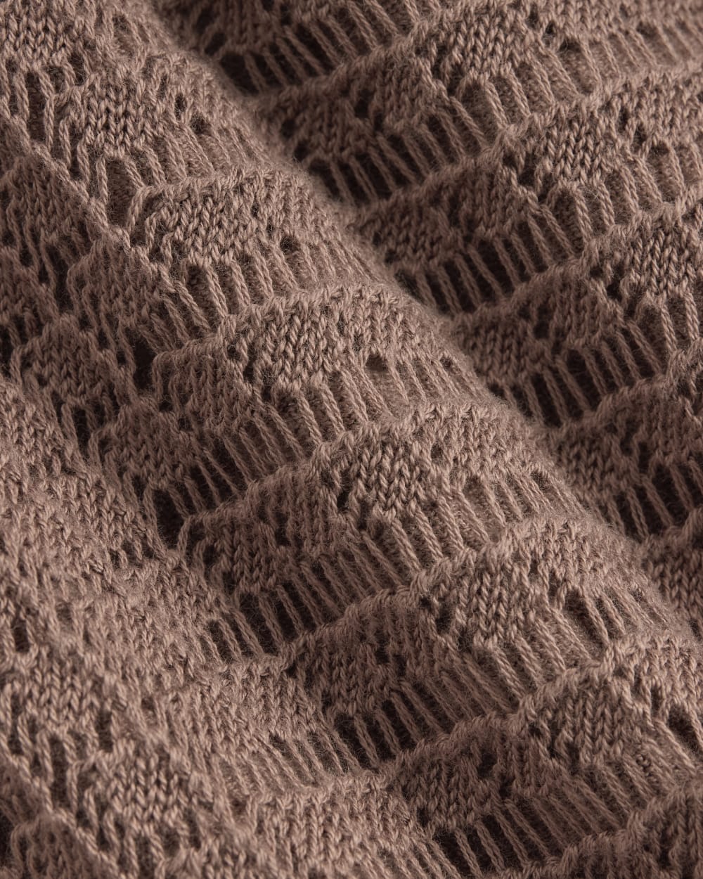 The Lace Knit Skirt | Mocha