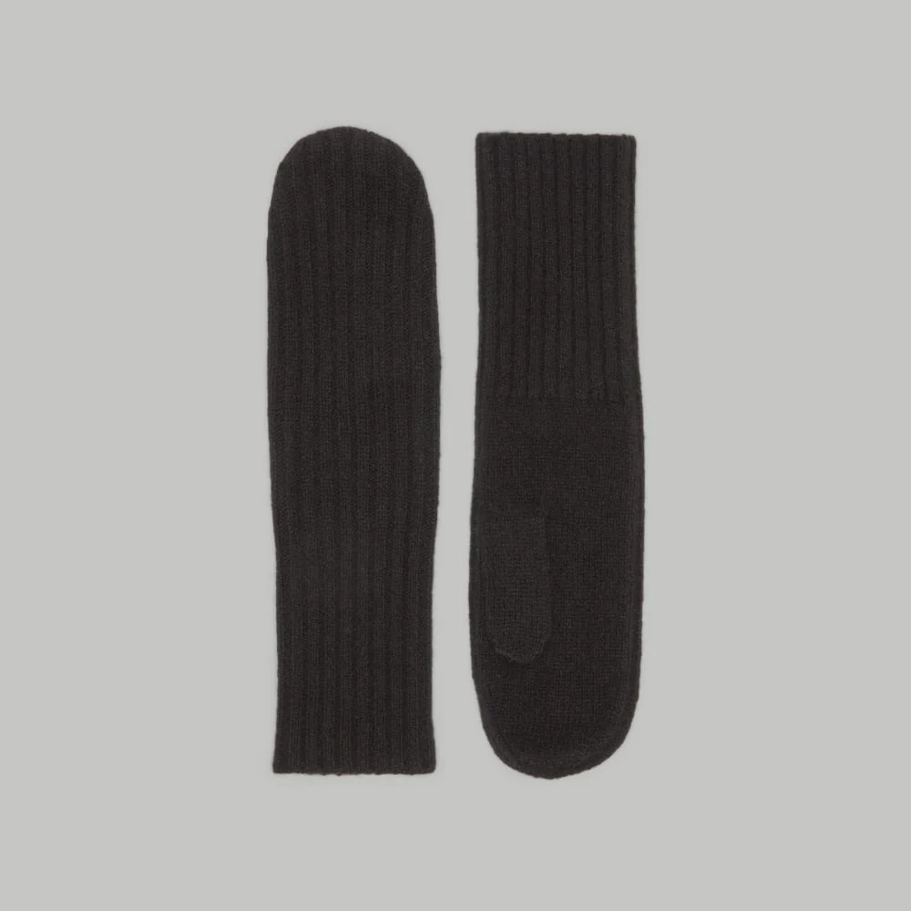 The Cashmere Mittens |  Black