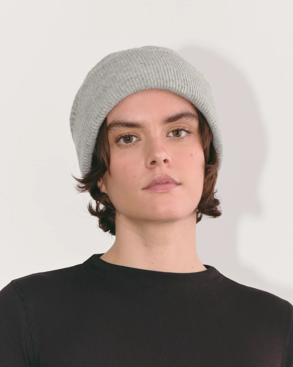 The Waffle Beanie | Heather Grey