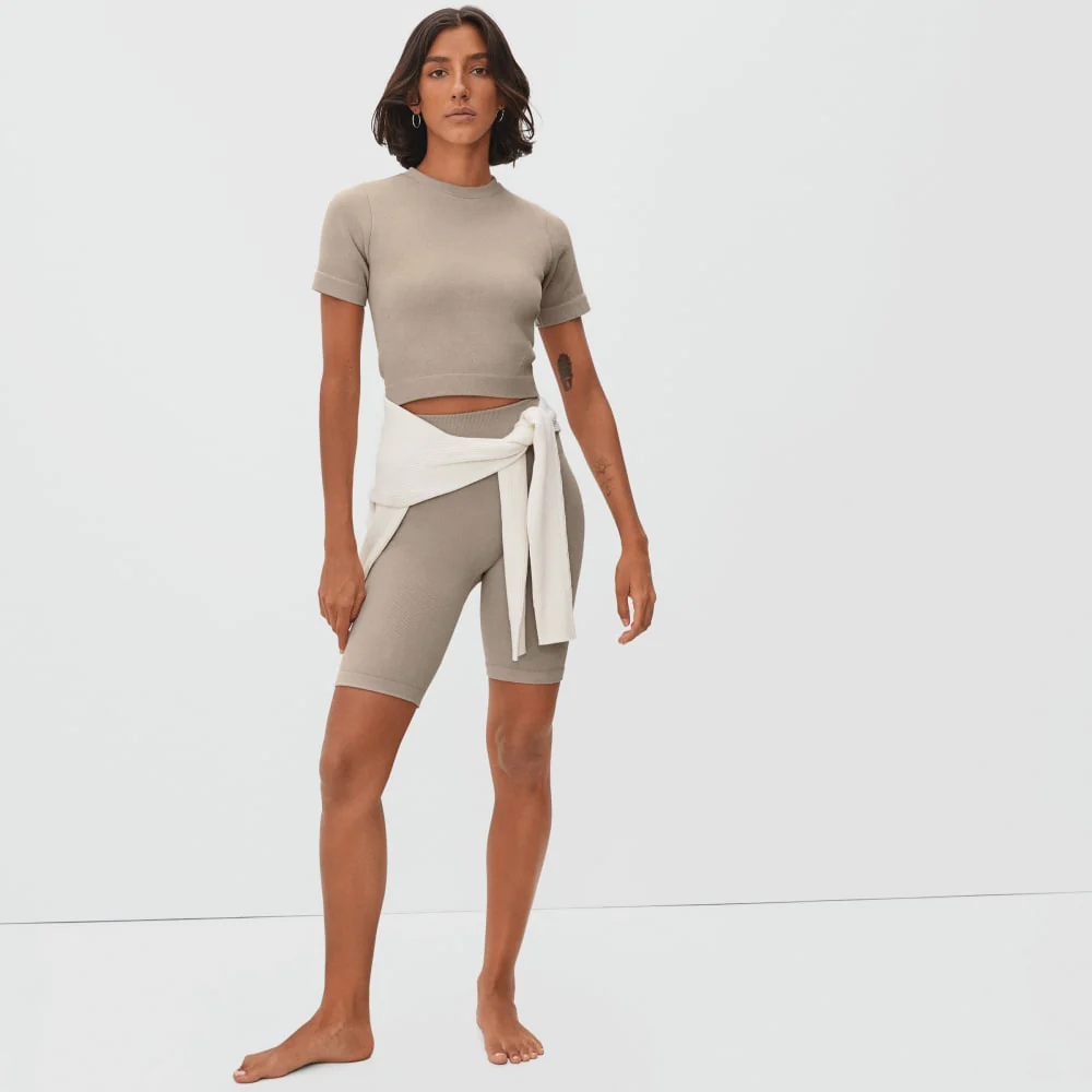 The Seamless Tee | Burnt Sugar