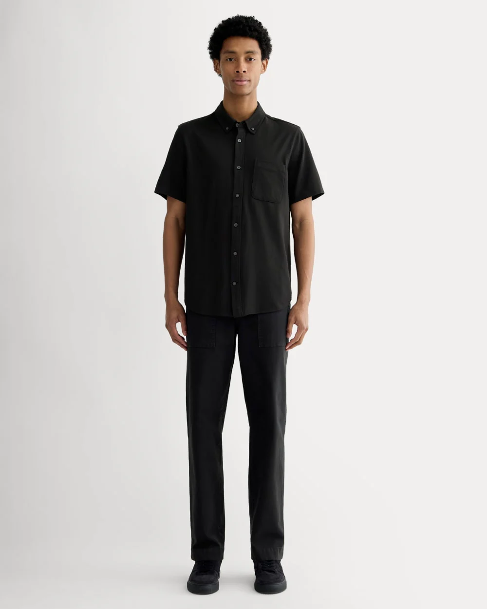 The Startup Short-Sleeve Shirt | Black