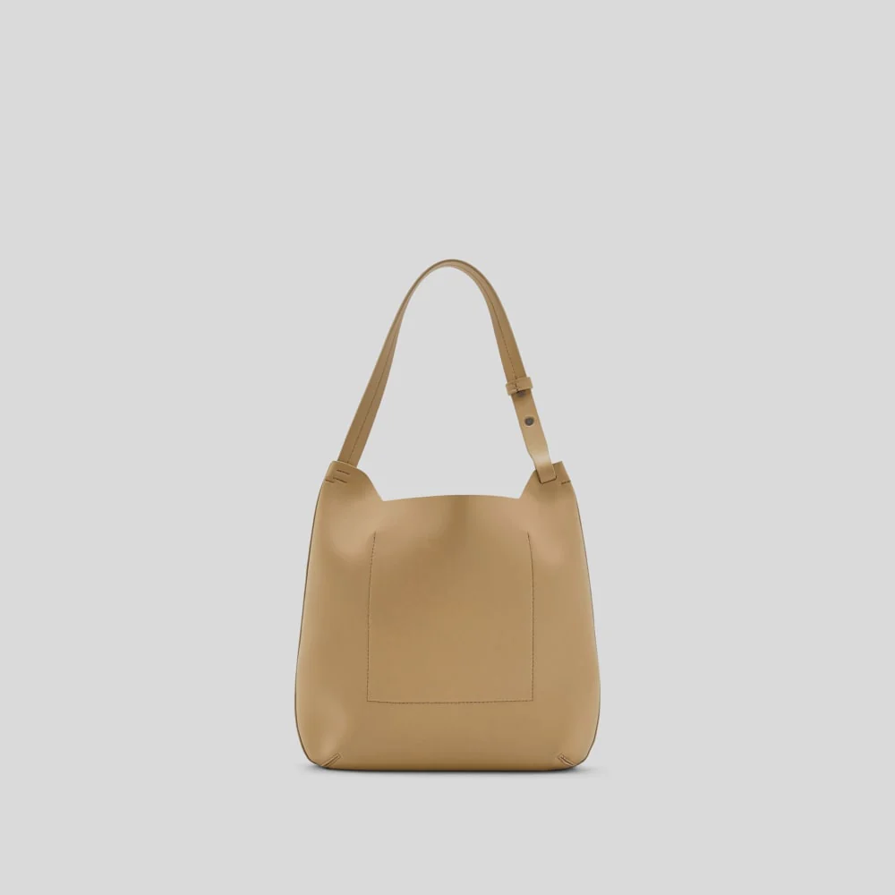 The Cactus Leather Hobo | Cashew