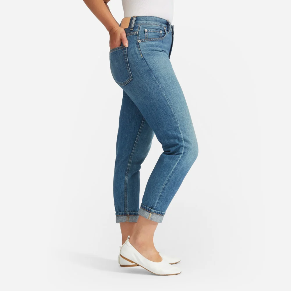 The Super-Soft Relaxed Jean | Mid Blue
