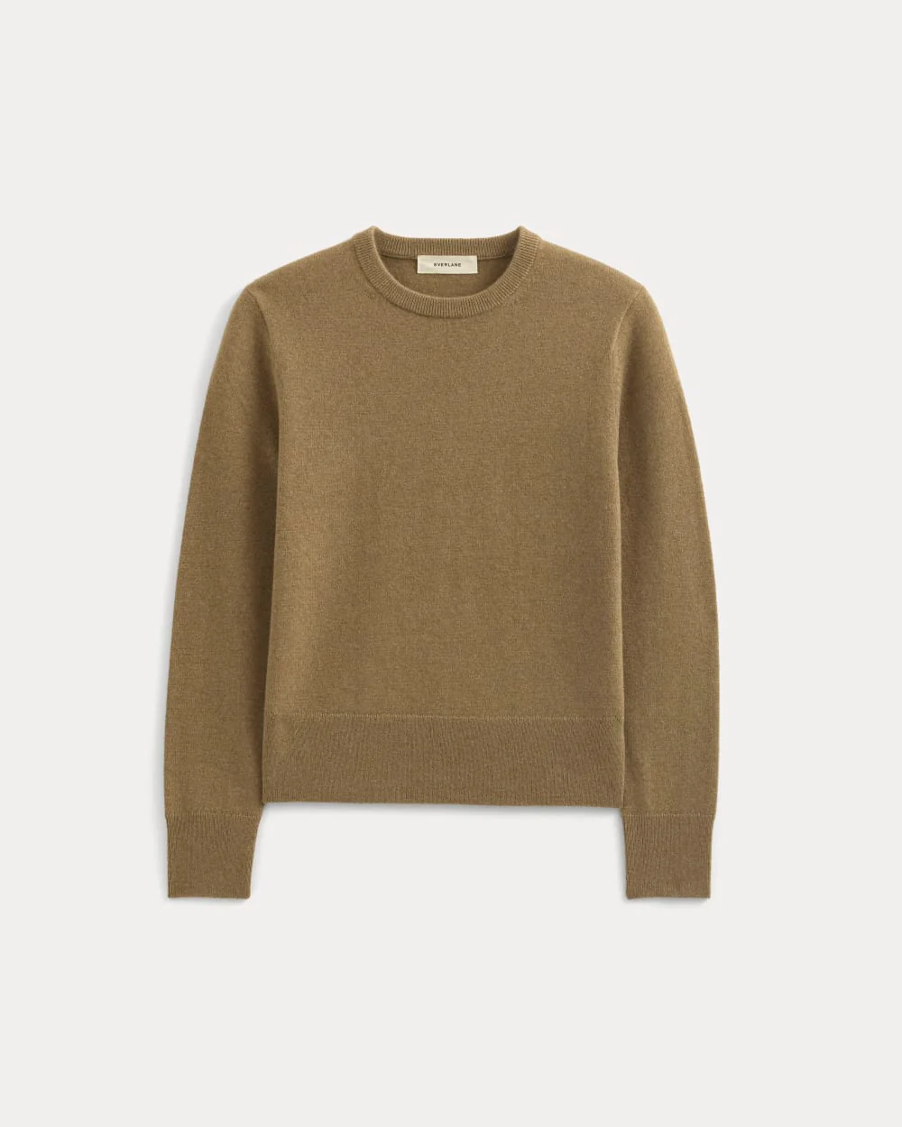 Cashmere Slim Crew Sweater | Toast