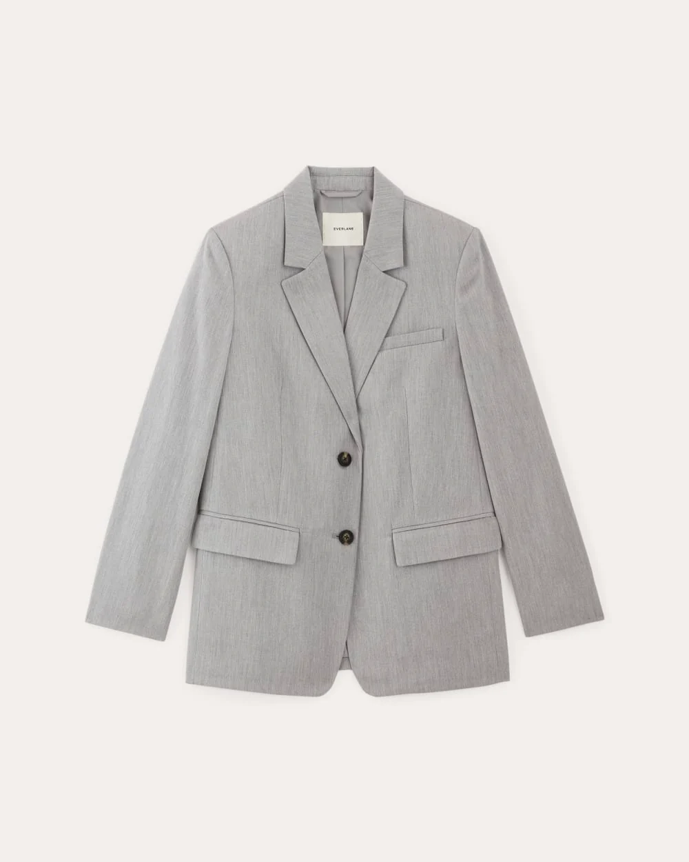 The Oversized Blazer in Buttersmooth | Heather Steel