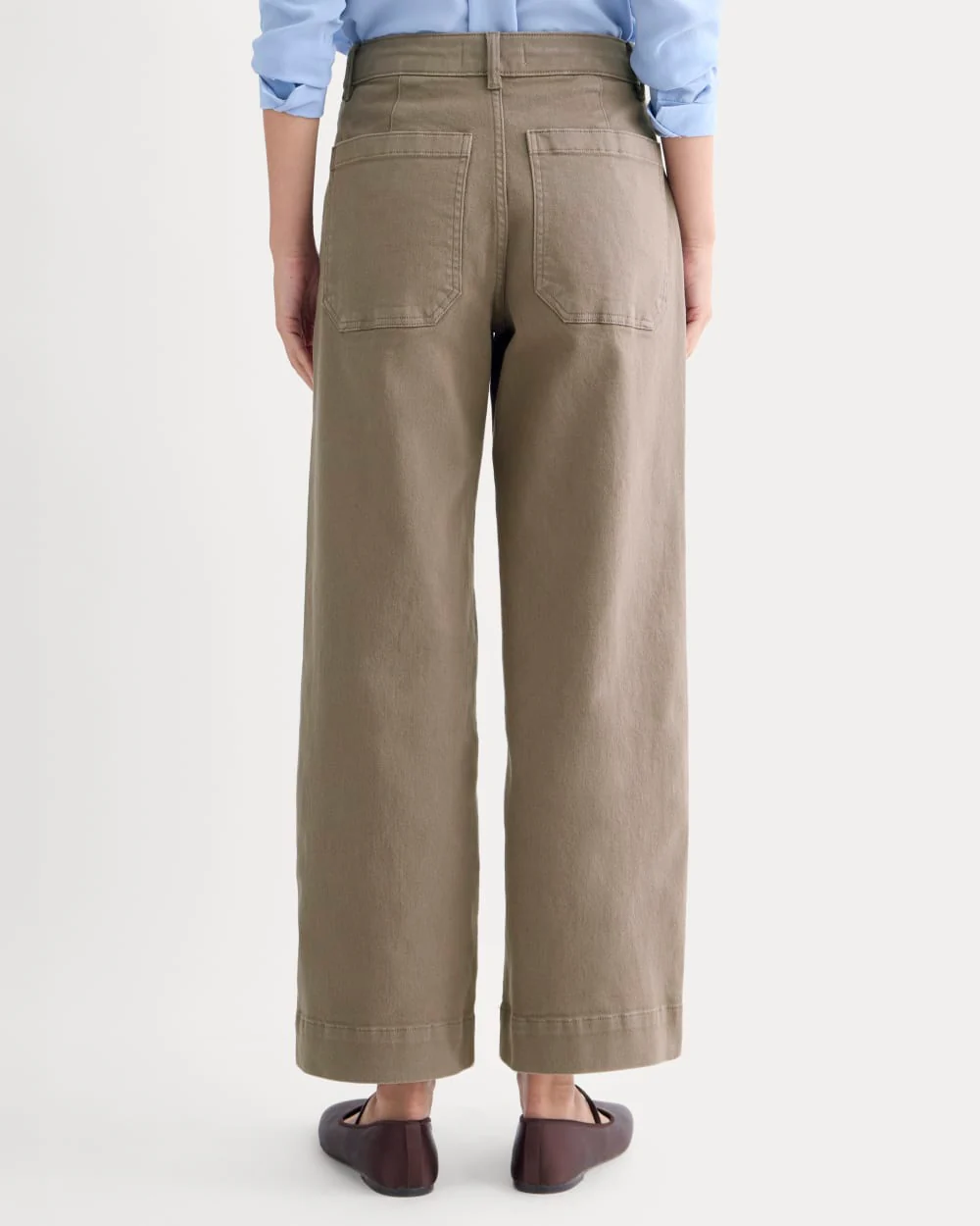 The Utility Wide-Leg Pant | Taupe