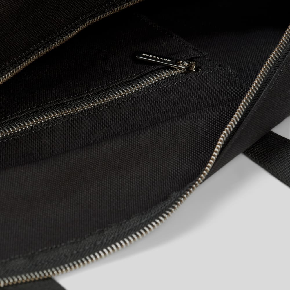 The Organic Canvas Weekender | Black