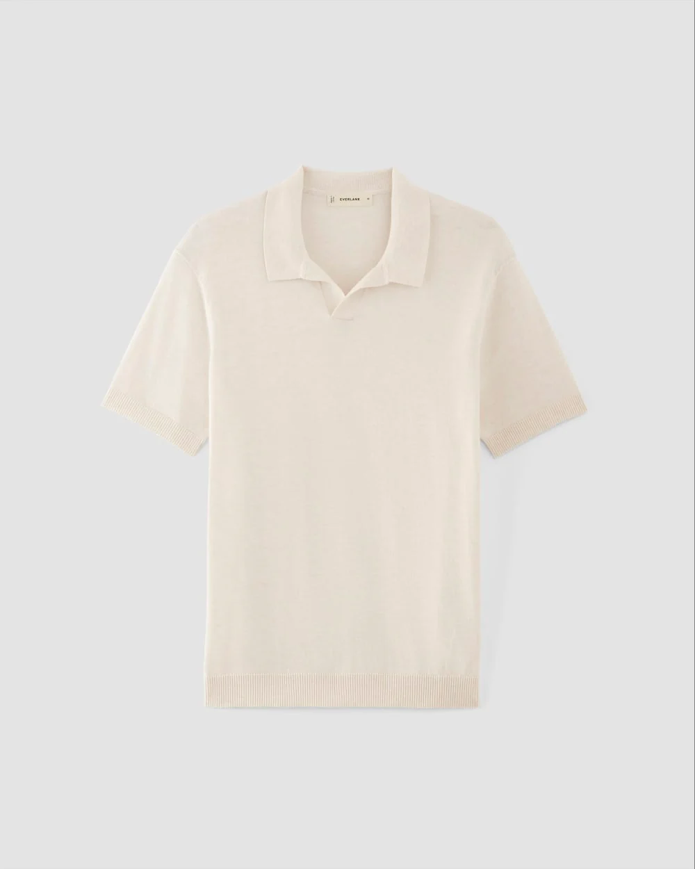 The No-Sweat Polo | Heathered Canvas