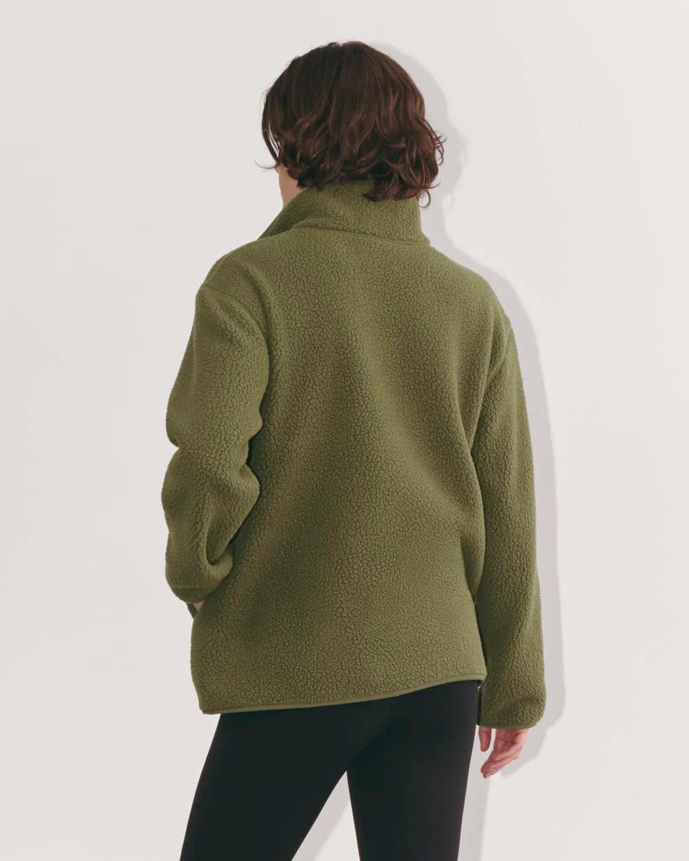The ReNew Fleece Oversized Half-Zip | Kalamata