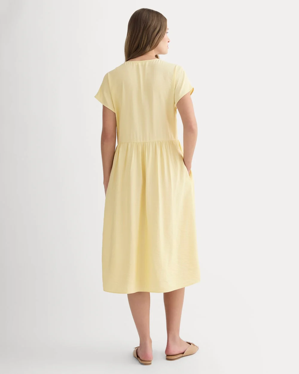 The Midi Dress in SoftLuxe | Banana Crepe