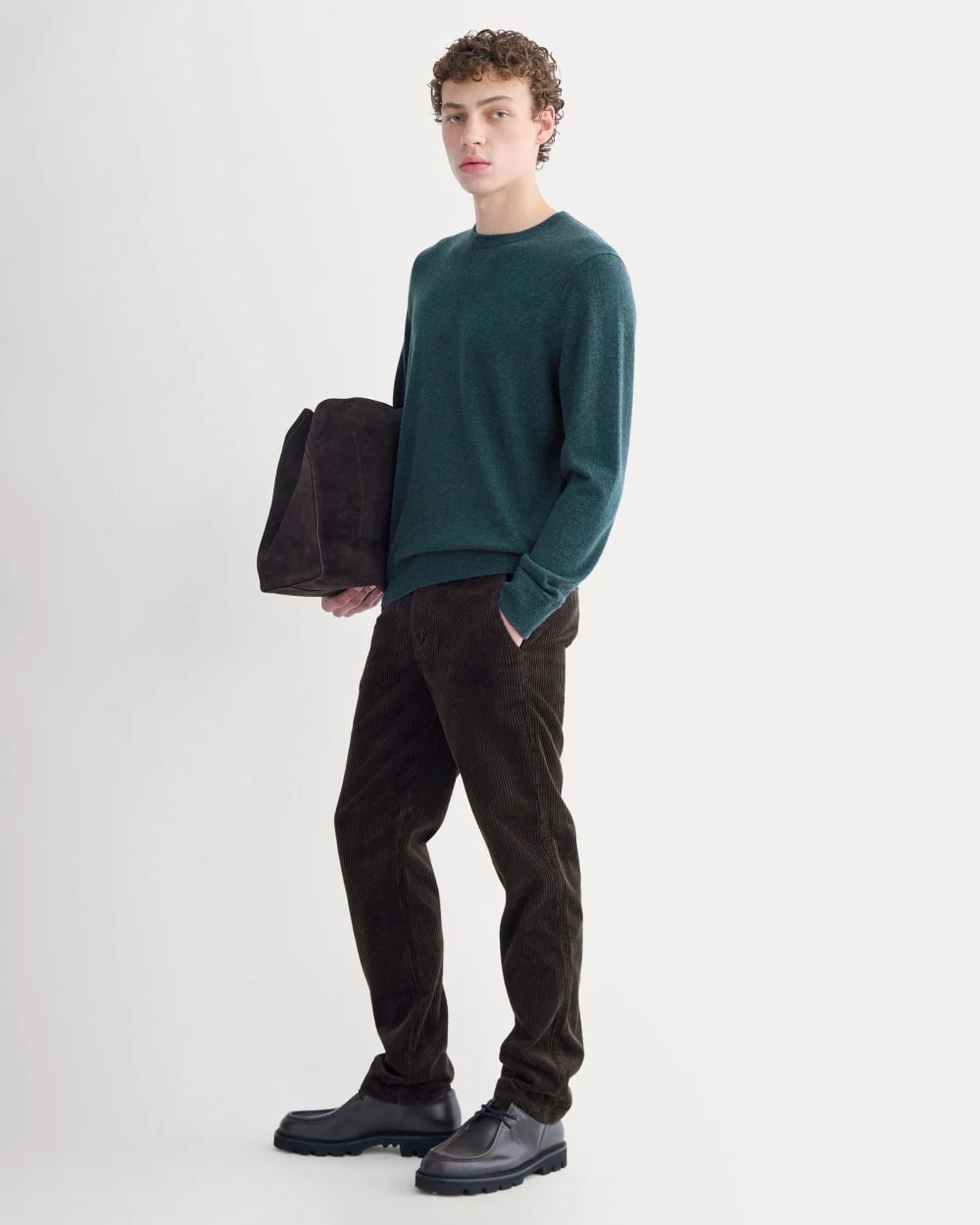The Cashmere Crew | Heathered Dark Teal
