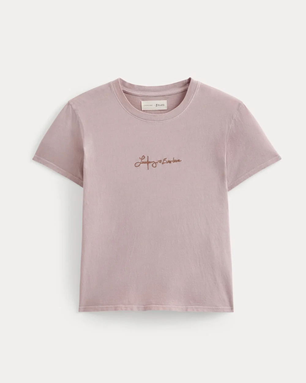 Everlane x The Laufey Foundation Box-Cut Tee | Burnished Lilac