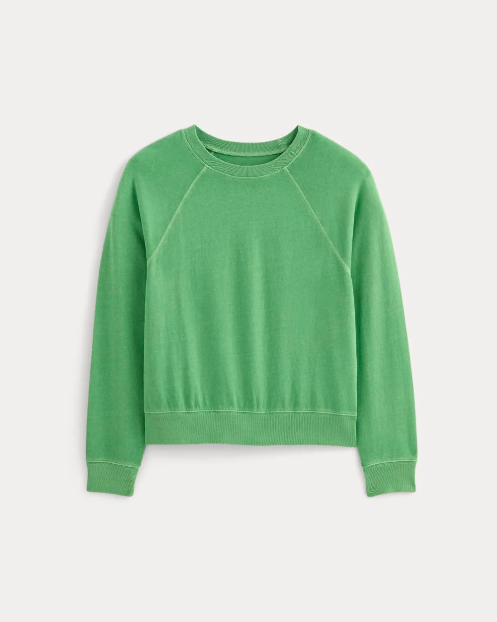 The Off-Duty Long-Sleeve Tee | Green Garment Dye