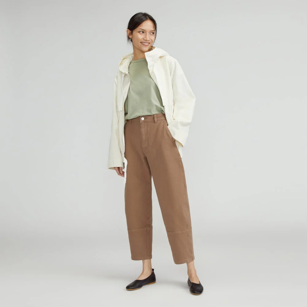 The Utility Barrel Pant | Toasted Coconut | Regular