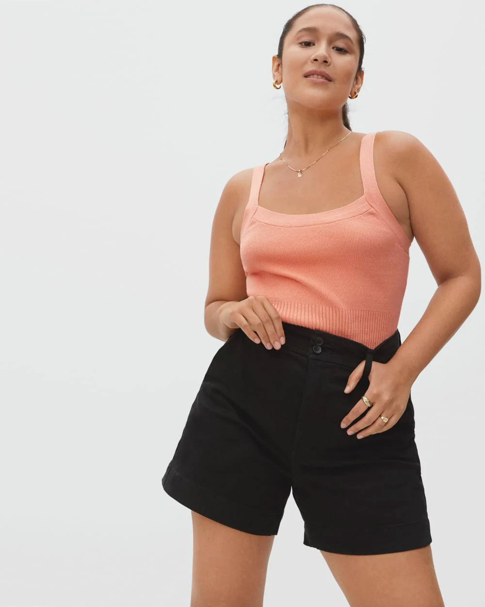 The Way-High® Twill Short | Black