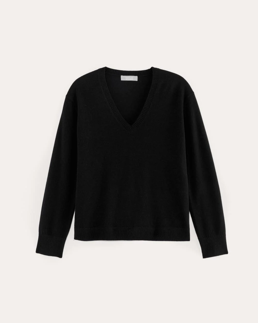 The Classic V in Cashmere | Black
