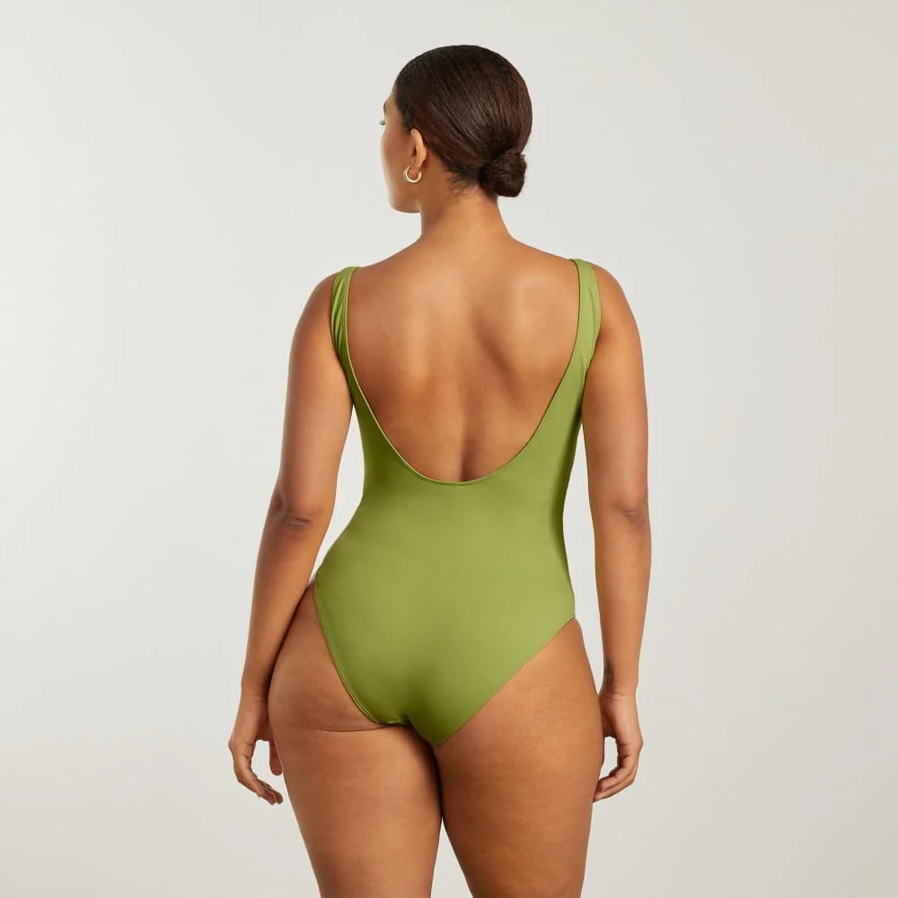 The Square-Neck One-Piece | Pepper