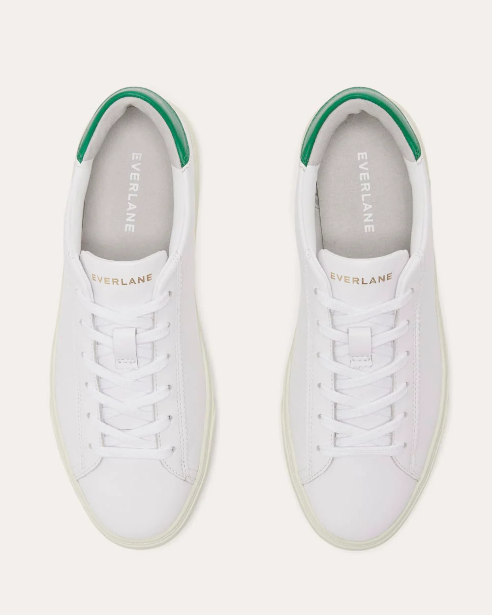 The Day Sneaker | White / Grass Green