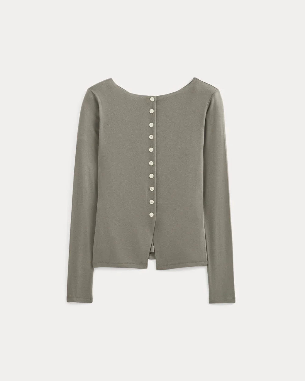 Button-Up Top in Butterluxe | Taupe