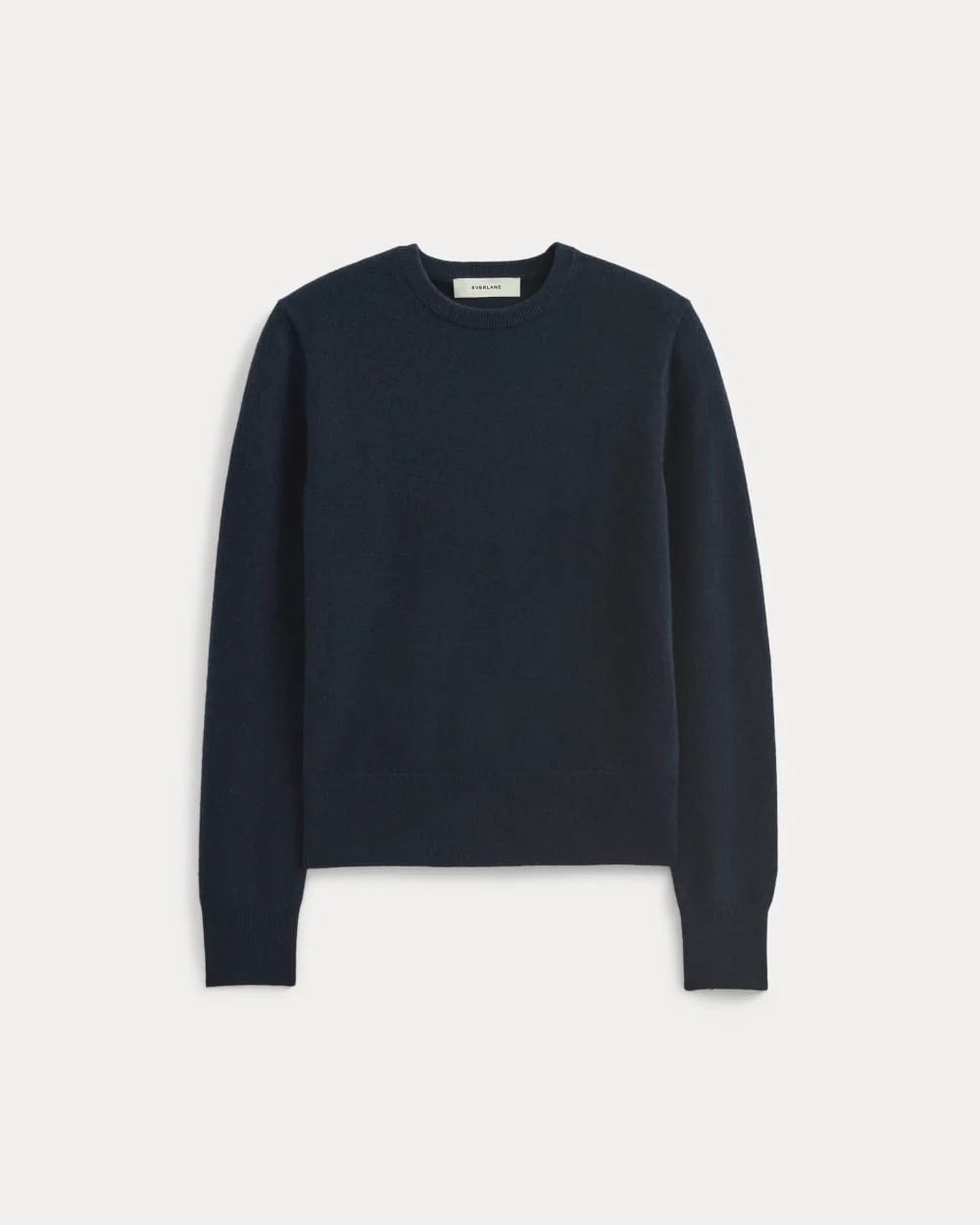 Cashmere Slim Crew Sweater | Navy