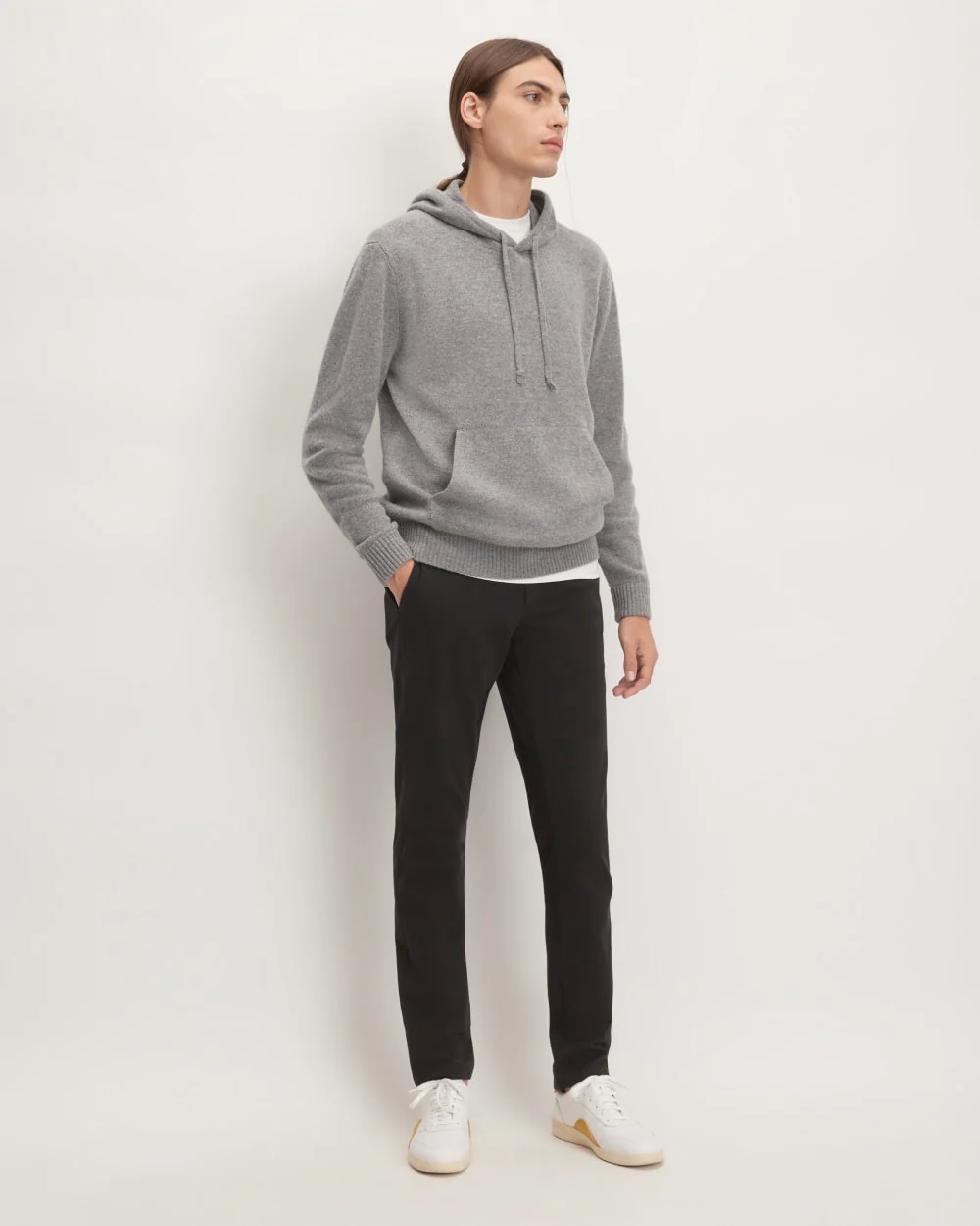 The Felted Merino Hoodie | Grey