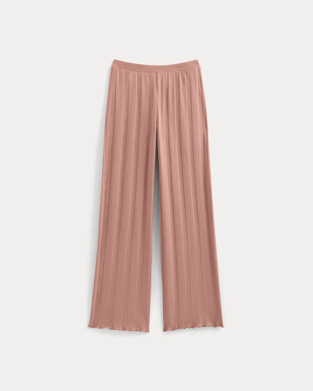 Lounge Rib Pant | Ash Rose