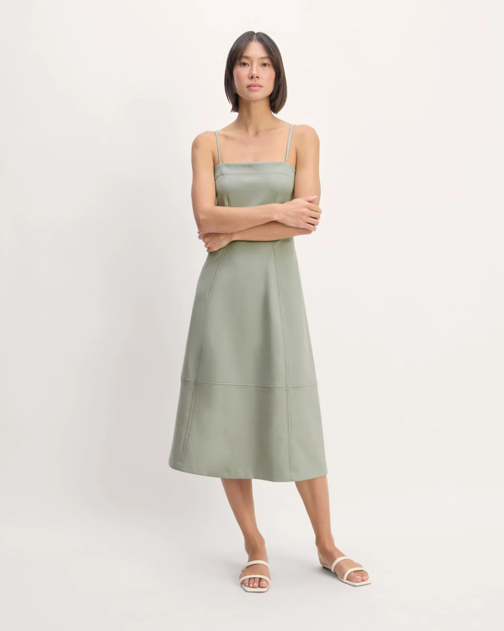 The Dream Everywhere Dress | Sage Green