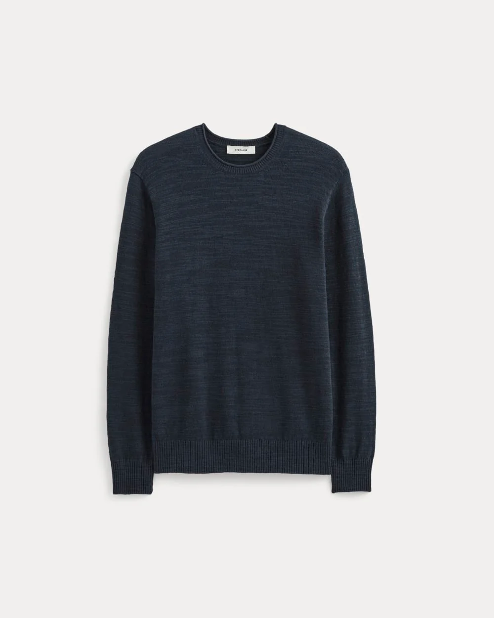 The Cotton Linen Pullover | Navy