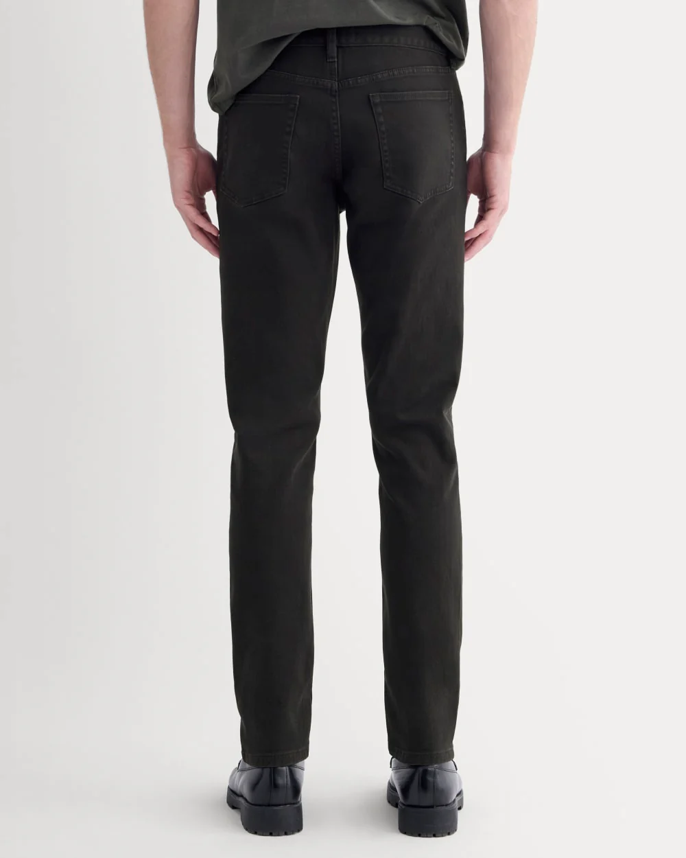 The Stretch Twill 5-Pocket Pant | Black