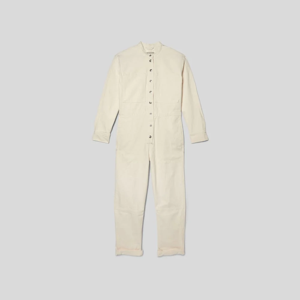 The Canvas Organic Cotton Coverall | Bone